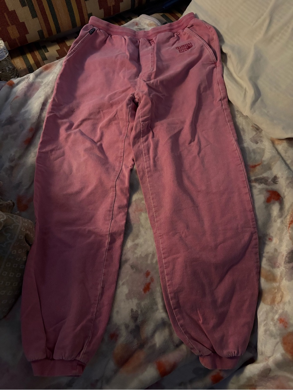 Crazy Shirts Cranberry Dyed Pink Sweatpants